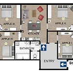 Apartamento New Town - Apple *